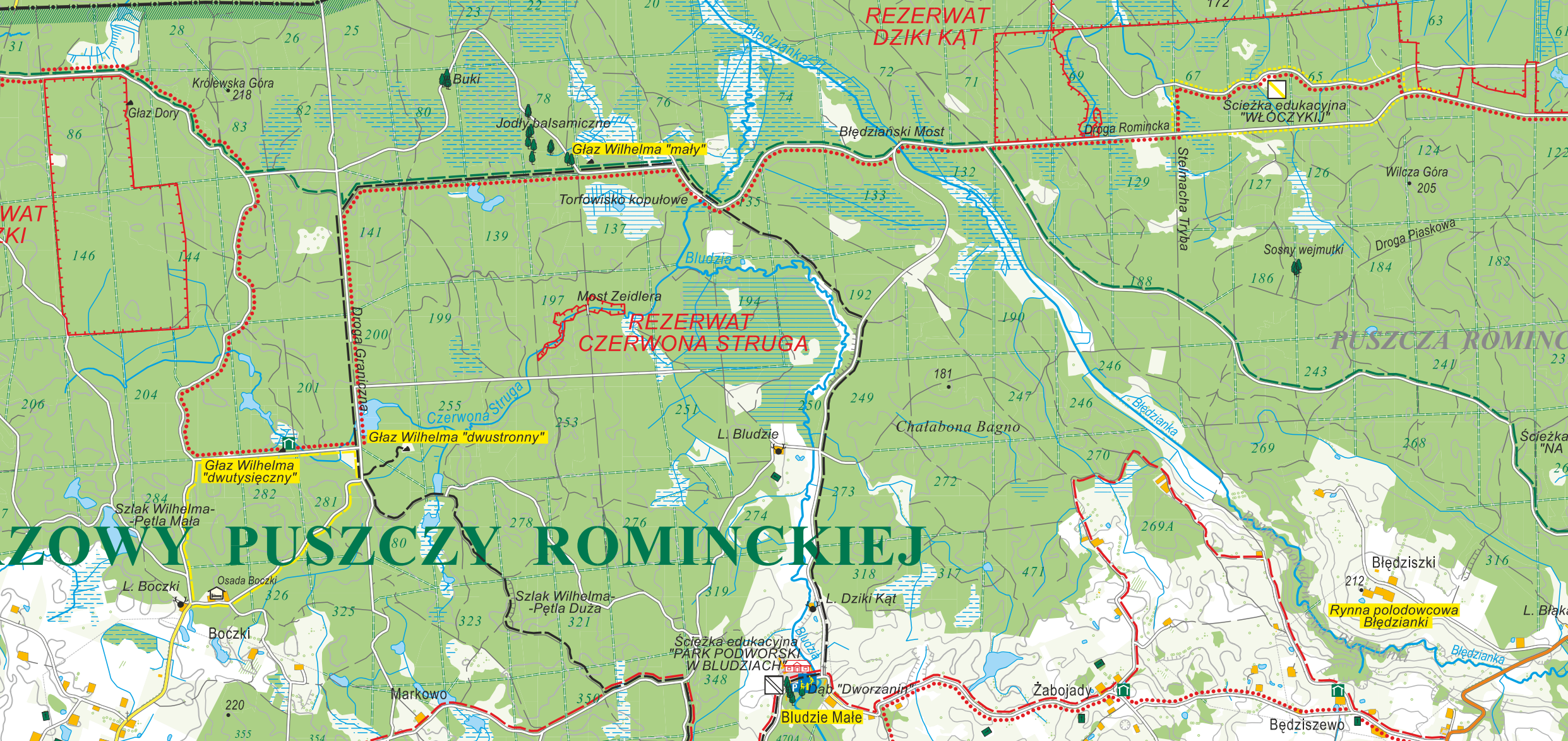 Nowa mapa turystyczna Parku