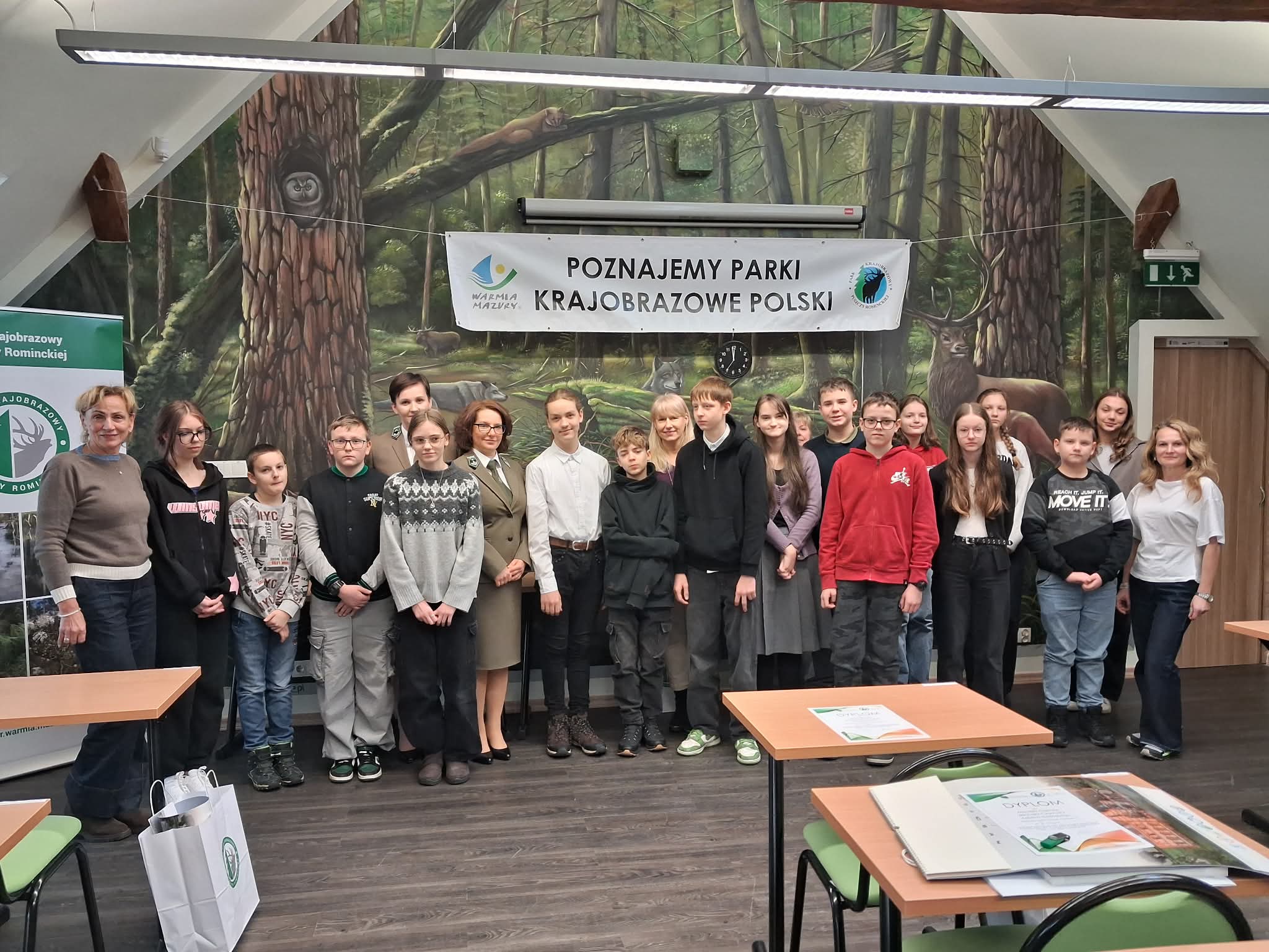 Etap parkowy konkursu „Poznajemy Parki Krajobrazowe Polski”