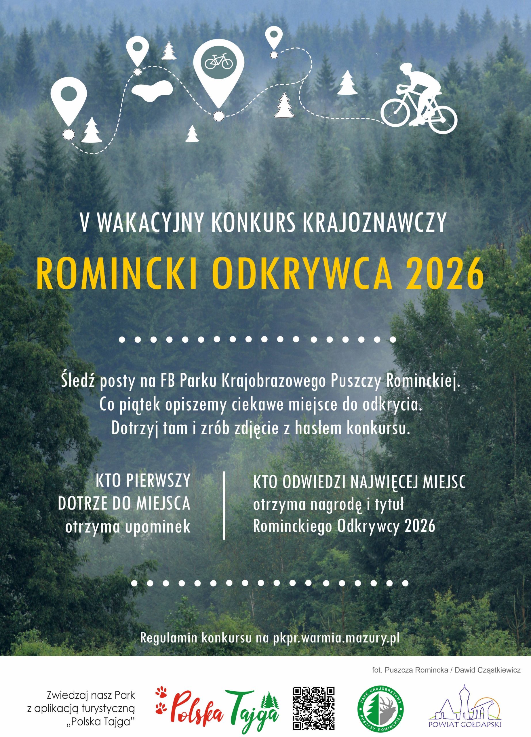 Wakacyjny konkurs krajoznawczy Romincki Odkrywca 2026