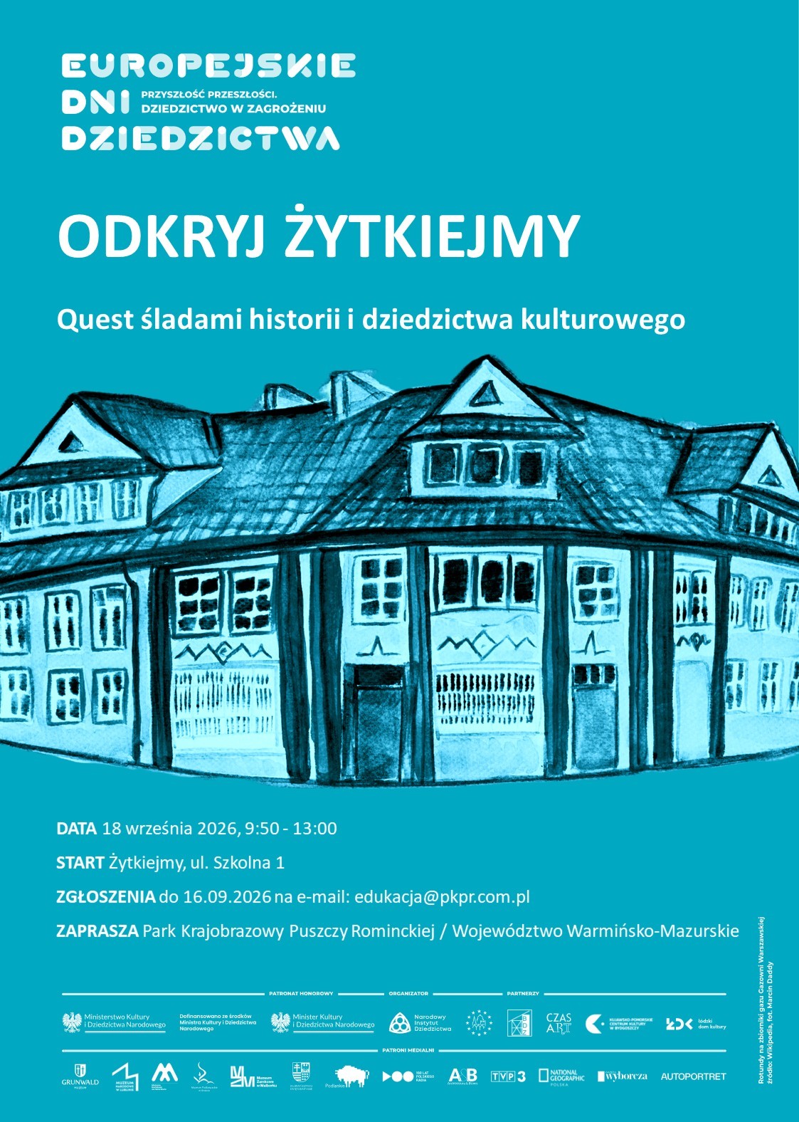Europejskie Dni Dziedzictwa 2026 w Żytkiejmach